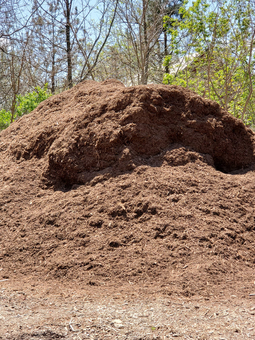 Bark Mulch Natural Color - Double Shredded